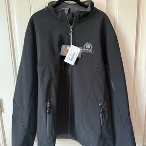 Black North End Las Vegas Jacket with Logo